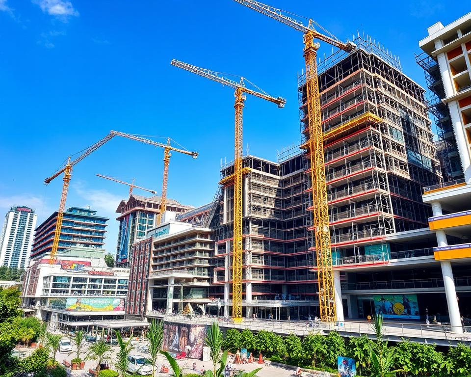 Pembangunan Pusat Perbelanjaan Pembangunan Pusat Perbelanjaan